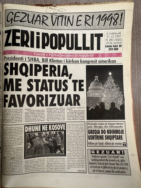 Zëri i Popullit 1997-12-31